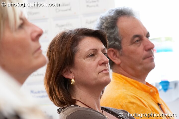 Participants at the Renaissance2 Great Shift Gathering 2009. Perpignan, France. © 2009 Photographicon