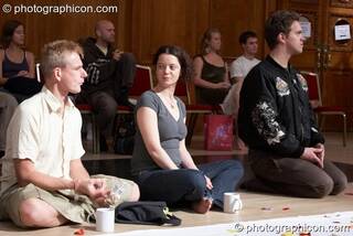 The participative audience at London Festival of Tantra 2009. Great Britain. © 2009 Photographicon