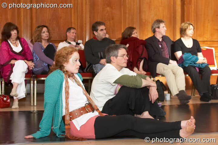 The participative audience at London Festival of Tantra 2009. Great Britain. © 2009 Photographicon