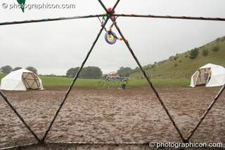 The mud outside the Main Stage at Planet Bob's Offworld Festival 2007. Swindon, Great Britain. © 2007 Photographicon