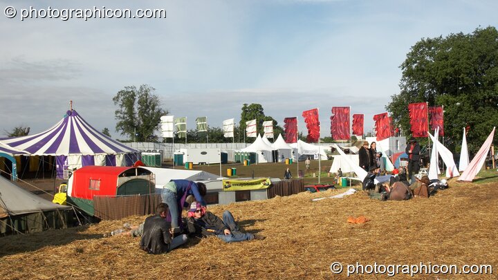 An incidental view of the festival site at the Secret Garden Party 2007. Huntingdon, Great Britain. © 2007 Photographicon