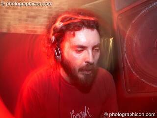 in the Dub Club space at Echo System. London, Great Britain. © 2006 Photographicon