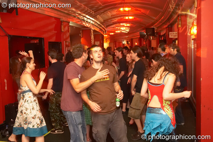 Dancers in the Liquid Room at the Twisted Records concert. London, Great Britain. © 2007 Photographicon