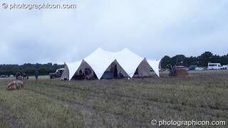 The Liquid tent at the Echo Festival. Overton, Great Britain. © 2007 Photographicon