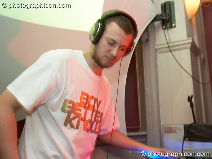 DJs on the Alternative Stage at Future Music Vol. 1. London, Great Britain. © 2007 Photographicon