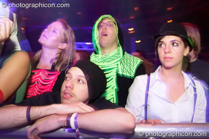 The audience at Shpongle Live in Concert. London, Great Britain. © 2008 Photographicon