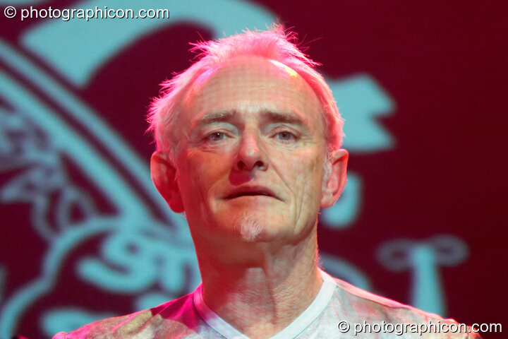 Mike Howlett of Planet Gong performs at the Kentish Town Forum. London, Great Britain. © 2009 Photographicon