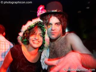 Wonky people at the Electric Circus. London, Great Britain. © 2010 Photographicon