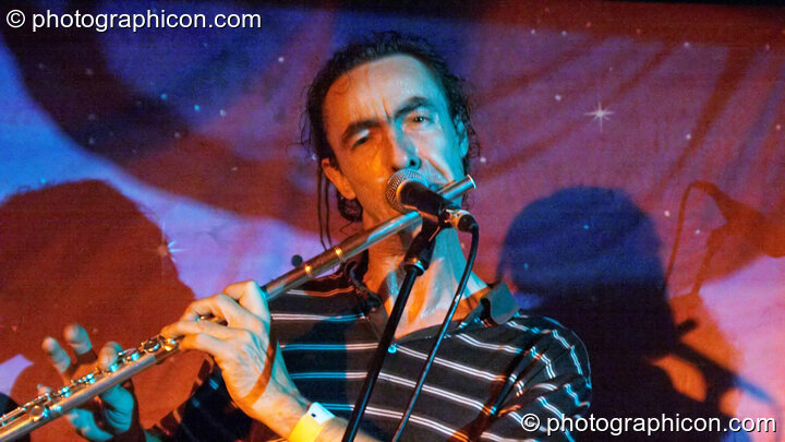 Jon \"Champignon\" Egan of Zubzub performs in the Peppermint Hippo Rehab Clinic at the Electric Circus. London, Great Britain. © 2010 Photographicon