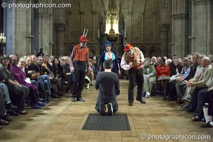 A theatrical performance of The Southwark Mysteries 2010. London, Great Britain. © 2010 Photographicon
