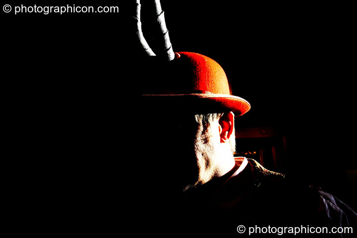 Backstage during the dress rehearsal of The Southwark Mysteries 2010. London, Great Britain. © 2010 Photographicon
