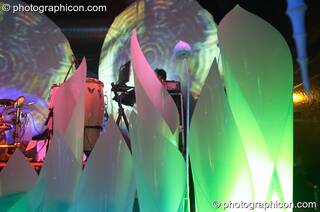 Stage decor in the IDspiral space at the Synergy Project. London, Great Britain. © 2005 Photographicon
