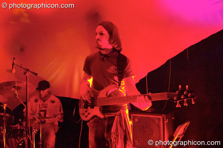 Kyo Tribe on the Small World Stage at The Synergy Project. London, Great Britain. © 2005 Photographicon