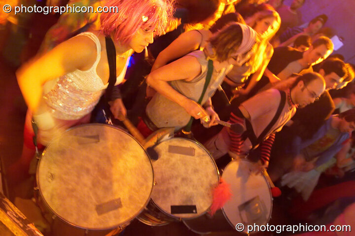 Rhythms of Resistance in the Peace not War space at The Synergy Project. London, Great Britain. © 2006 Photographicon