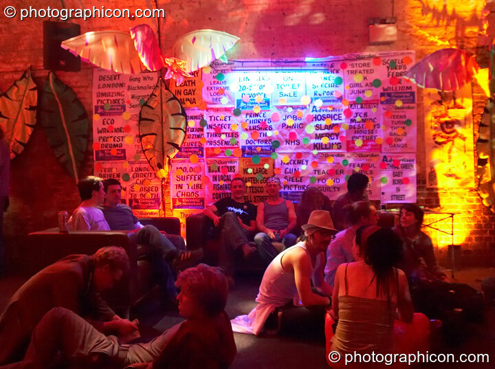 Decor in the EdensoundS space at The Synergy Project. London, Great Britain. © 2006 Photographicon
