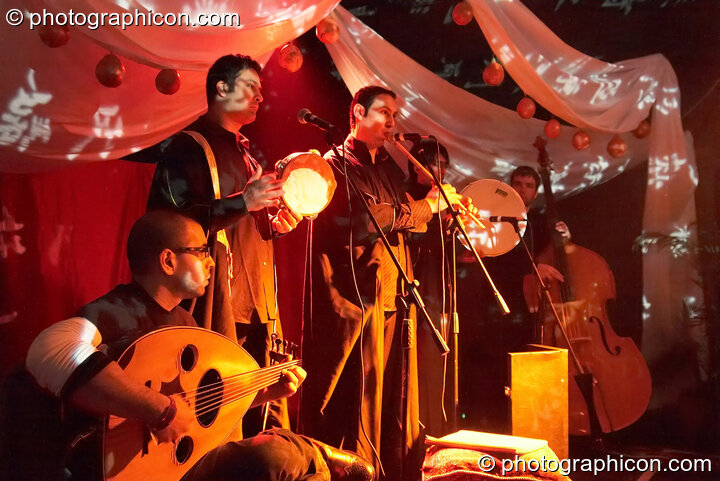 Taraweeh perform on the Silk Road Arts stage at The Synergy Project. London, Great Britain. © 2007 Photographicon