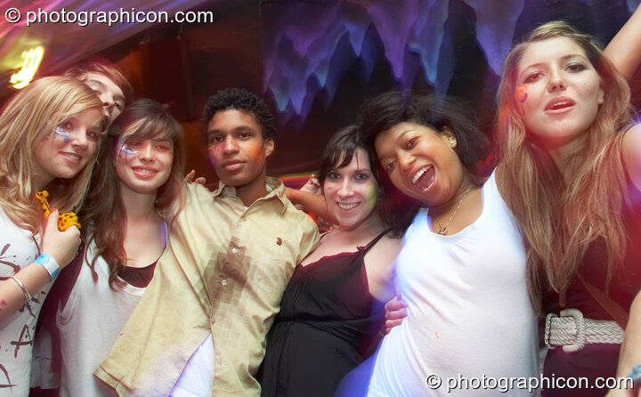 A group of dancers in the Mistzfiedmind space at The Synergy Project. London, Great Britain. © 2007 Photographicon