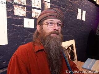 A man with turban and beard at The Synergy Project. London, Great Britain. © 2007 Photographicon