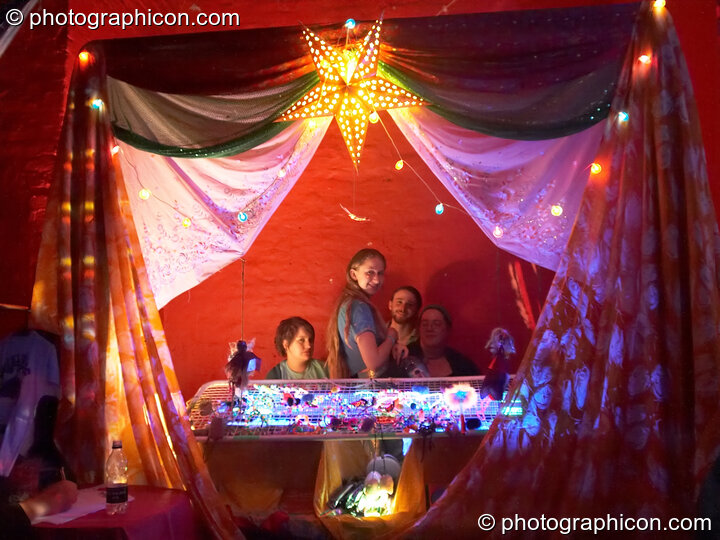 A stall in the Whirl-Y-Gig space at The Synergy Project. London, Great Britain. © 2006 Photographicon