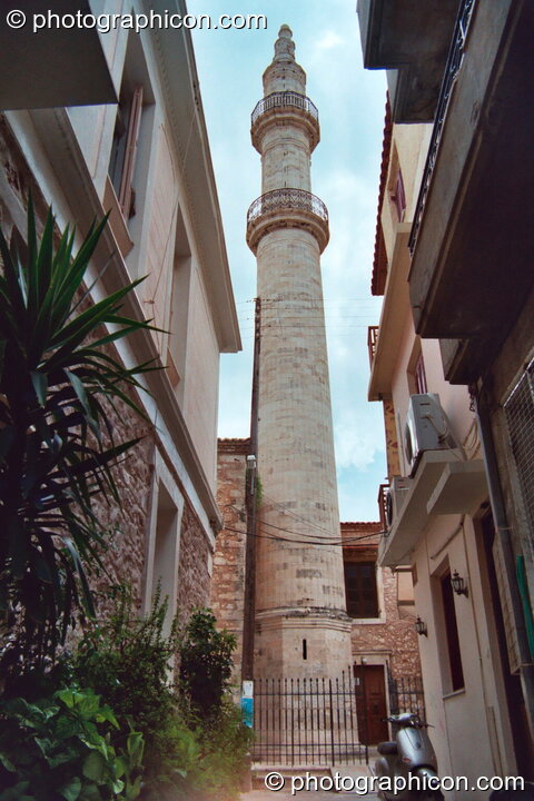 The spire at Rethymno. Greece. © 2002 Photographicon