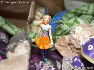 Crystals and inhabitance in the Fairy Room at the Kingston Goddess Temple. Kingston-upon-Thames, Great Britain. © 2007 Photographicon