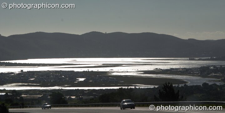 Late evening sun refected off Knysna Lagoon - Western Cape, South Africa. © 2005 Photographicon