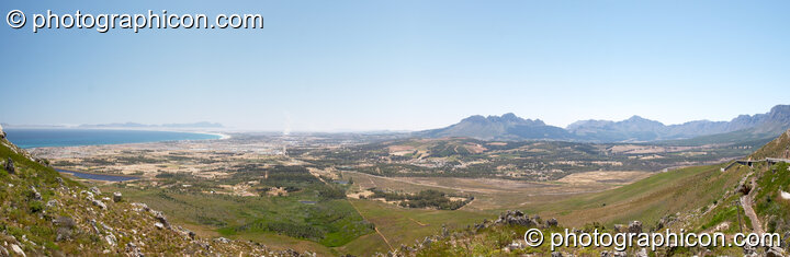 View from Sir Lowry's Pass, Cape Town - Western Cape, South Africa. © 2005 Photographicon