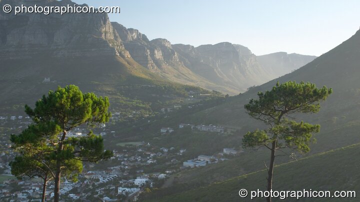 Table Mountain as seen from Signal Hill, Cape Town - Western Cape, South Africa. © 2005 Photographicon