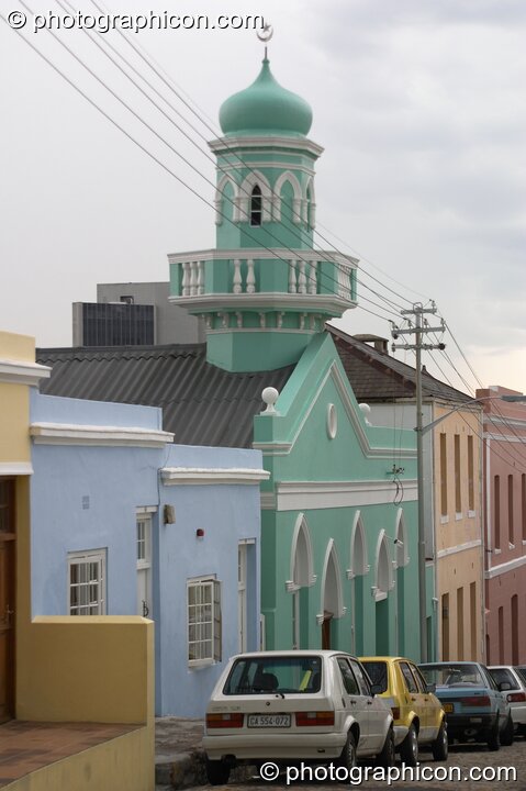 A mosque in Bo-Kaap, Cape Town - Western Cape, South Africa. © 2005 Photographicon