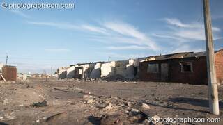 The after effects of a major fire at the Joe Slovo settlement, Cape Town - Western Cape, South Africa. © 2005 Photographicon