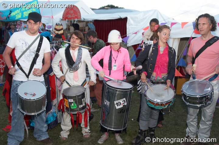 Rhythms of Resistance at Big Green Gathering 2005. Burrington, Cheddar, United Kingdom. © 2005 Photographicon