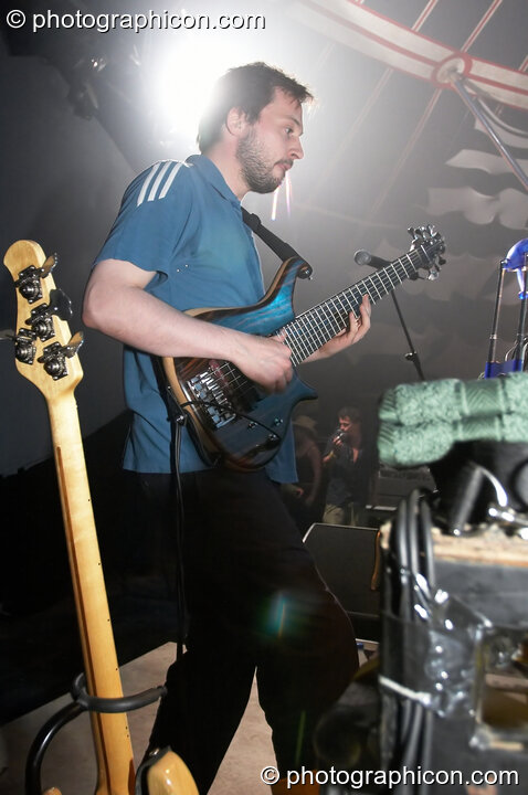 Squarepusher on the Main Stage at Glade Festival 2005. Aldermaston, United Kingdom. © 2005 Photographicon