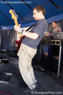 Clever Bunny in the Little Big Tent at Glade Festival 2005. Aldermaston, United Kingdom. © 2005 Photographicon