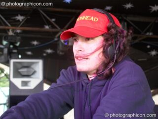 Tron (Liquid Records) performs on the Origin Stage at Glade Festival 2007. Aldermaston, United Kingdom. © 2007 Photographicon