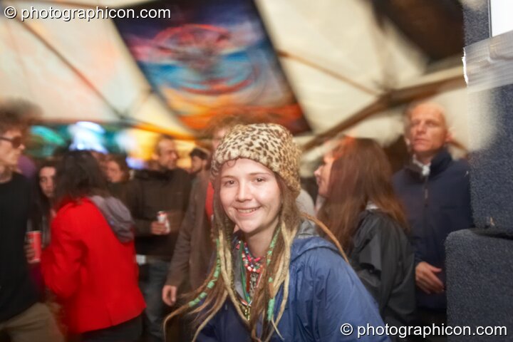 Dancers in the inSpiral tent at Glade Festival 2011. King's Lynn, United Kingdom. © 2011 Photographicon