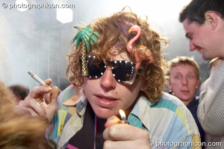The audience in the Glade Stage at Glastonbury Festival 2008. Pilton, United Kingdom. © 2008 Photographicon