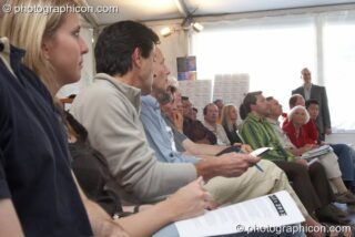 Participants at the Renaissance2 Great Shift Gathering 2009. Perpignan, France. © 2009 Photographicon