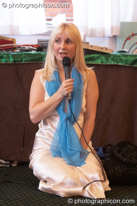 Celeseah Dhjulia Kumara at the London Festival of Tantra 2008. London, United Kingdom. © 2008 Photographicon
