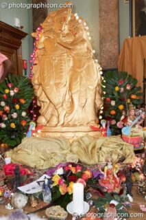 A shrine at the London Festival of Tantra 2008. London, United Kingdom. © 2008 Photographicon