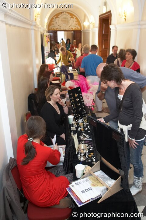 Stalls at the London Festival of Tantra 2008. London, United Kingdom. © 2008 Photographicon