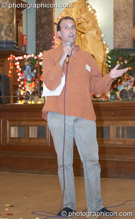 Mark A. Michaels speaks at the London Festival of Tantra 2008. London, United Kingdom. © 2008 Photographicon