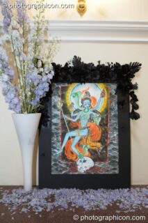 Artwork on display at London Festival of Tantra 2009. London, United Kingdom. © 2009 Photographicon