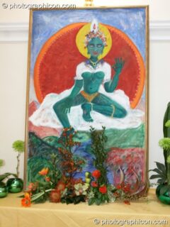 Artwork on display at London Festival of Tantra 2009. London, United Kingdom. © 2009 Photographicon