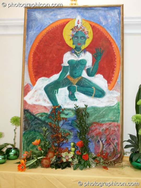 Artwork on display at London Festival of Tantra 2009. London, United Kingdom. © 2009 Photographicon