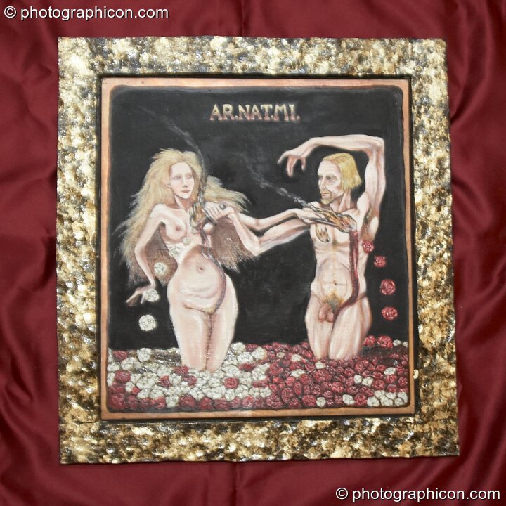 Artwork on display at London Festival of Tantra 2009. London, United Kingdom. © 2009 Photographicon