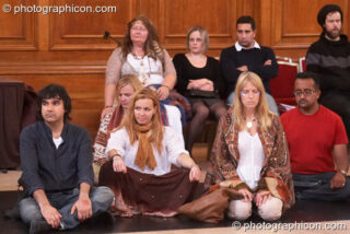 The participative audience at London Festival of Tantra 2009. London, United Kingdom. © 2009 Photographicon