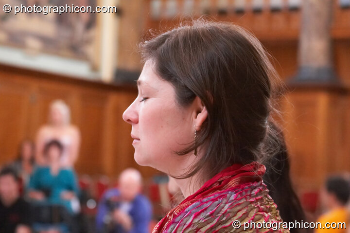 The participative audience at London Festival of Tantra 2009. London, United Kingdom. © 2009 Photographicon