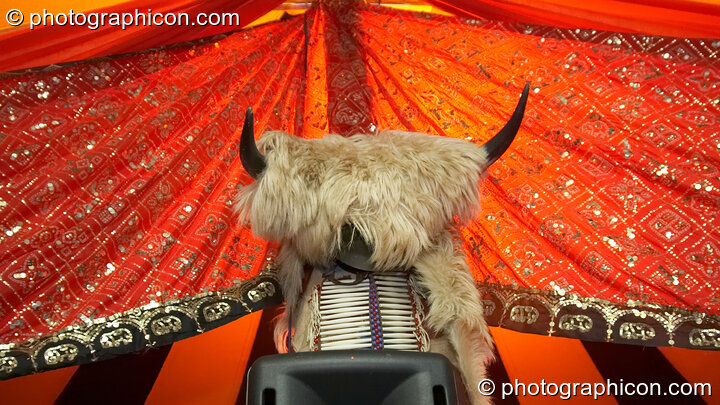 Decor in the Progressive Tent at Planet Bob's Offworld Festival 2007. Swindon, United Kingdom. © 2007 Photographicon