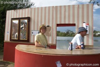 A gas bar at the Secret Garden Party 2006. Huntingdon, United Kingdom. © 2006 Photographicon