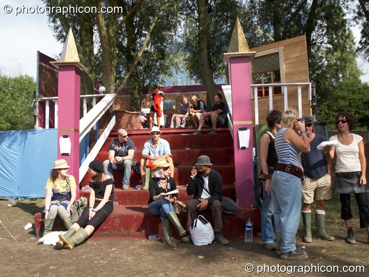 The tree house at the Secret Garden Party 2006. Huntingdon, United Kingdom. © 2006 Photographicon